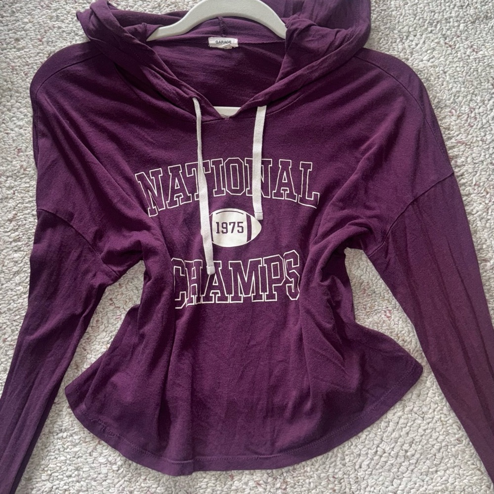 Purple National Champs Women's Hoodie